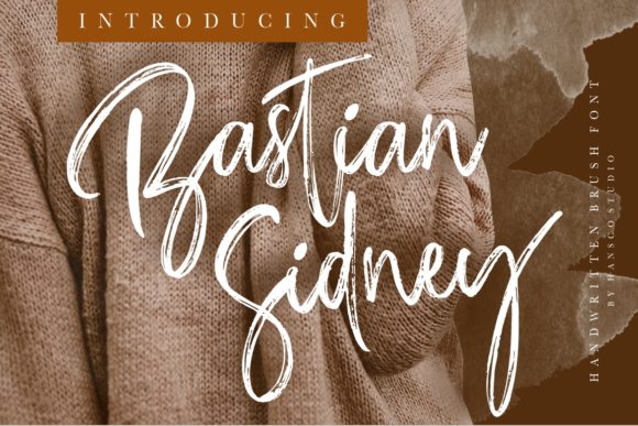 Bastian Sidney: A Brushed Script Font for Your Brand
