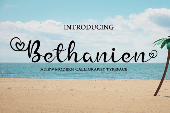 Bethanien: A Handwritten Font for Elegant Editorial Design