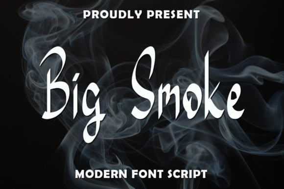 Big Smoke: A Modern Handwritten Font for Web Design