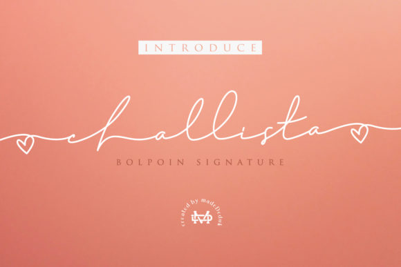 Challista: A Delicate Handwritten Font for Modern Web Design