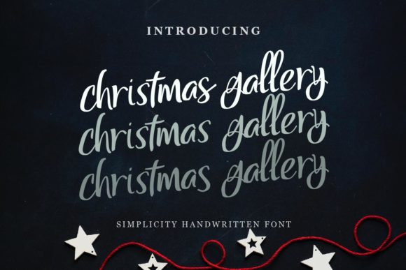 Christmas Gallery: The Perfect Handwritten Font for Campaigns