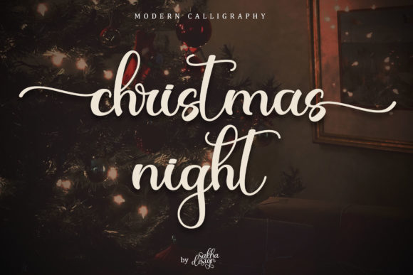 Christmas Night: A Premium Handwritten Font Review