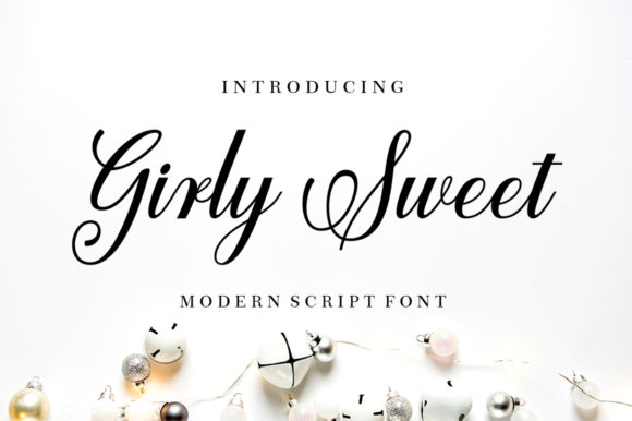 Girly Sweet: A Romantic Script Font for Web Design