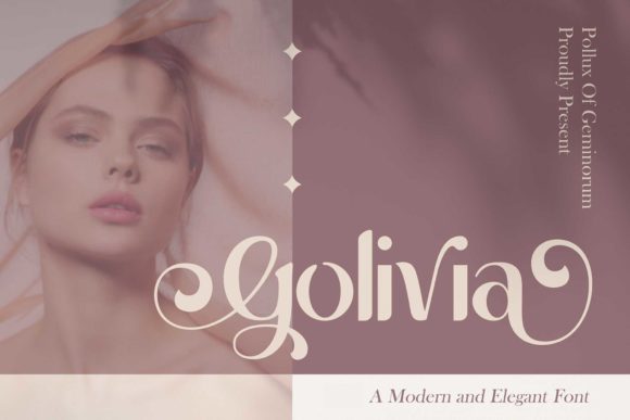 Golivia: A Charming Script Font for Editorial Design