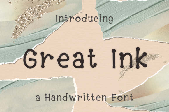 Great Ink: A Friendly Handwritten Font for Branding