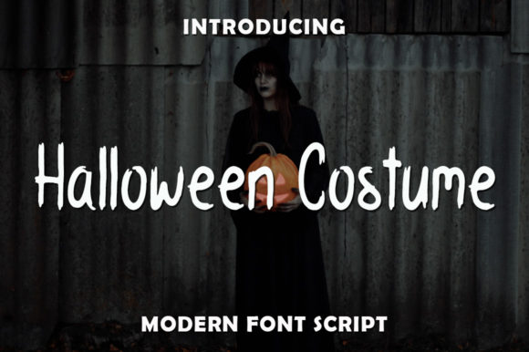 Halloween Costume: A Friendly Handwritten Font for Brands