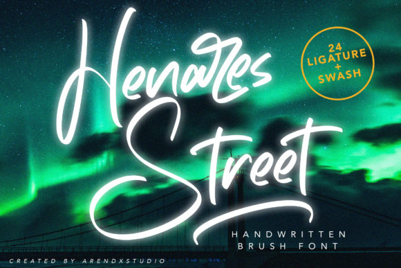 Heares Street: The Handwritten Font for Bold Campaigns