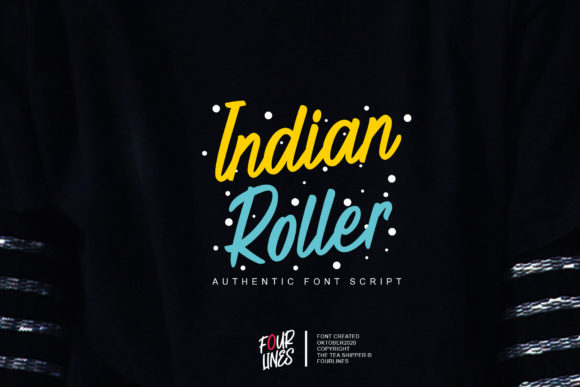 Indian Roller: A Stylish Handwritten Font for Brands