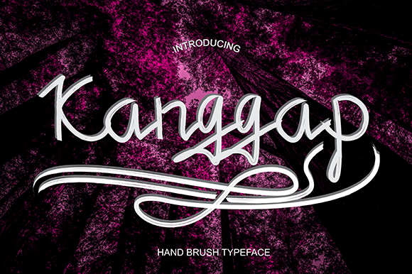 Kanggap: A Trendy Handwritten Font for Crafters