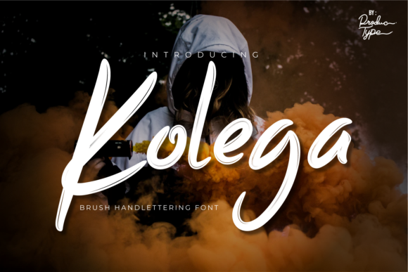 Kolega: A Bold Handwritten Font for Modern Web Design