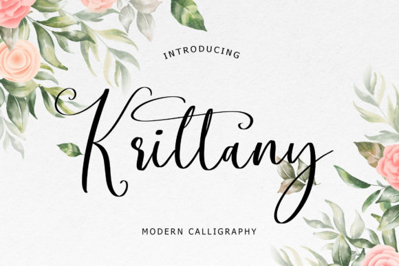 Krittany: A Delicate Handwritten Font for Editorial Design