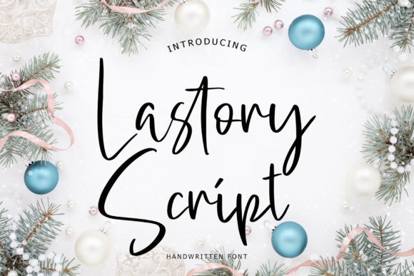 Lastory: The Handwritten Font for Bold Campaigns