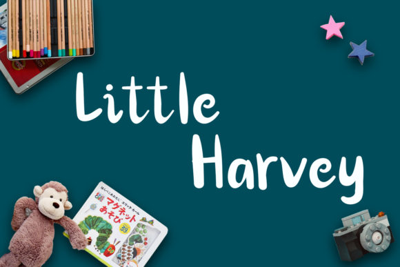Little Harvey: A Joyful Handwritten Font for Brands