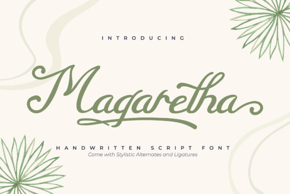Magaretha: A Stylish Handwritten Font for Branding