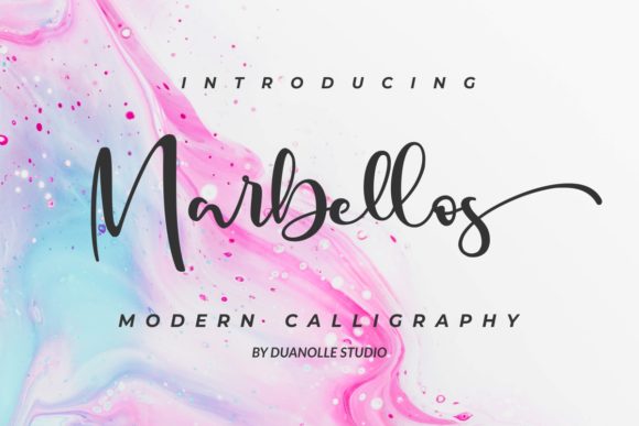 Marbellos: A Premium Script Font for Brand Identity