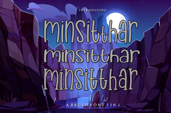 Minsitthar: A Handwritten Font for Authentic Branding