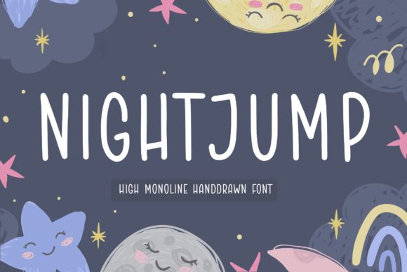 Night Jump: A Handwritten Font for Business Branding