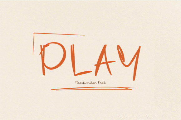 Play: The Handwritten Font for Bold Branding
