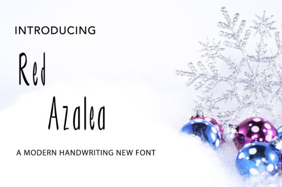 Red Azalea: A Web Designer's Review of This Script Typeface
