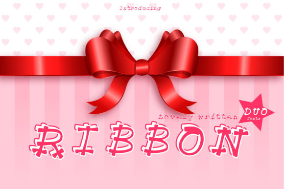 Ribbon: A Whimsical Handwritten Font for Editors
