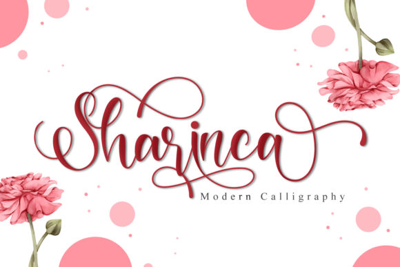 Sharinca: The Elegant Script Font for Polished Branding