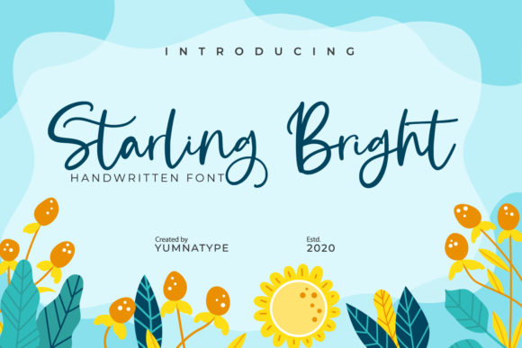 Starling Bright: An Elegant Handwritten Font for Editors