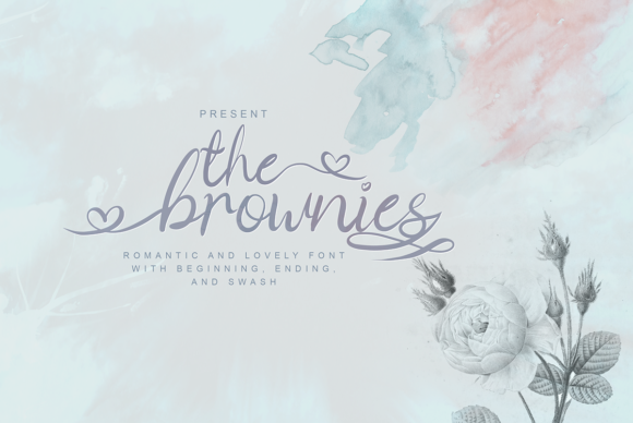 The Brownies: A Romantic Handwritten Font for Branding