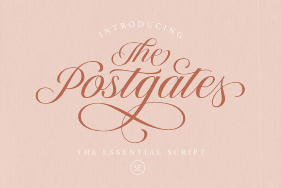 The Postgates: A Premium Script Font for Campaigns