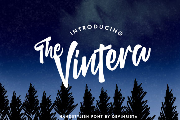 The Vintera: A Premium Script Font for Web Design